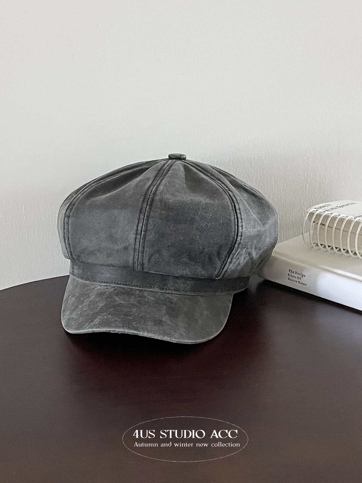 

Autumn New Retro Octagonal Hat for Women, Artist Hat, Street Style Newsboy Hat, Face Slimming