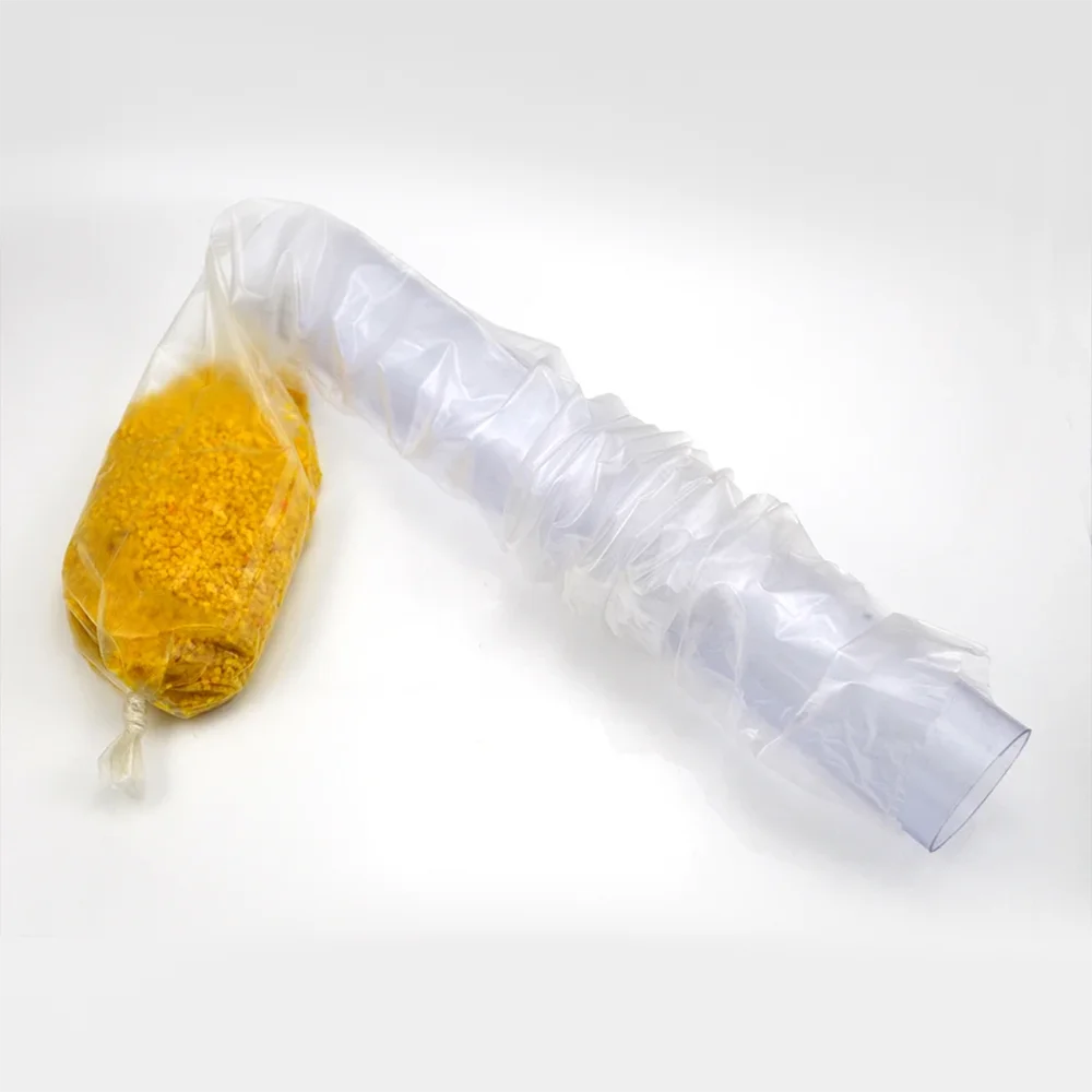 MNFT 1Pcs 65mm*5m PVA Tube Water Melt Bag for Carp Fishing Groundbait Long Casting Bait Bags