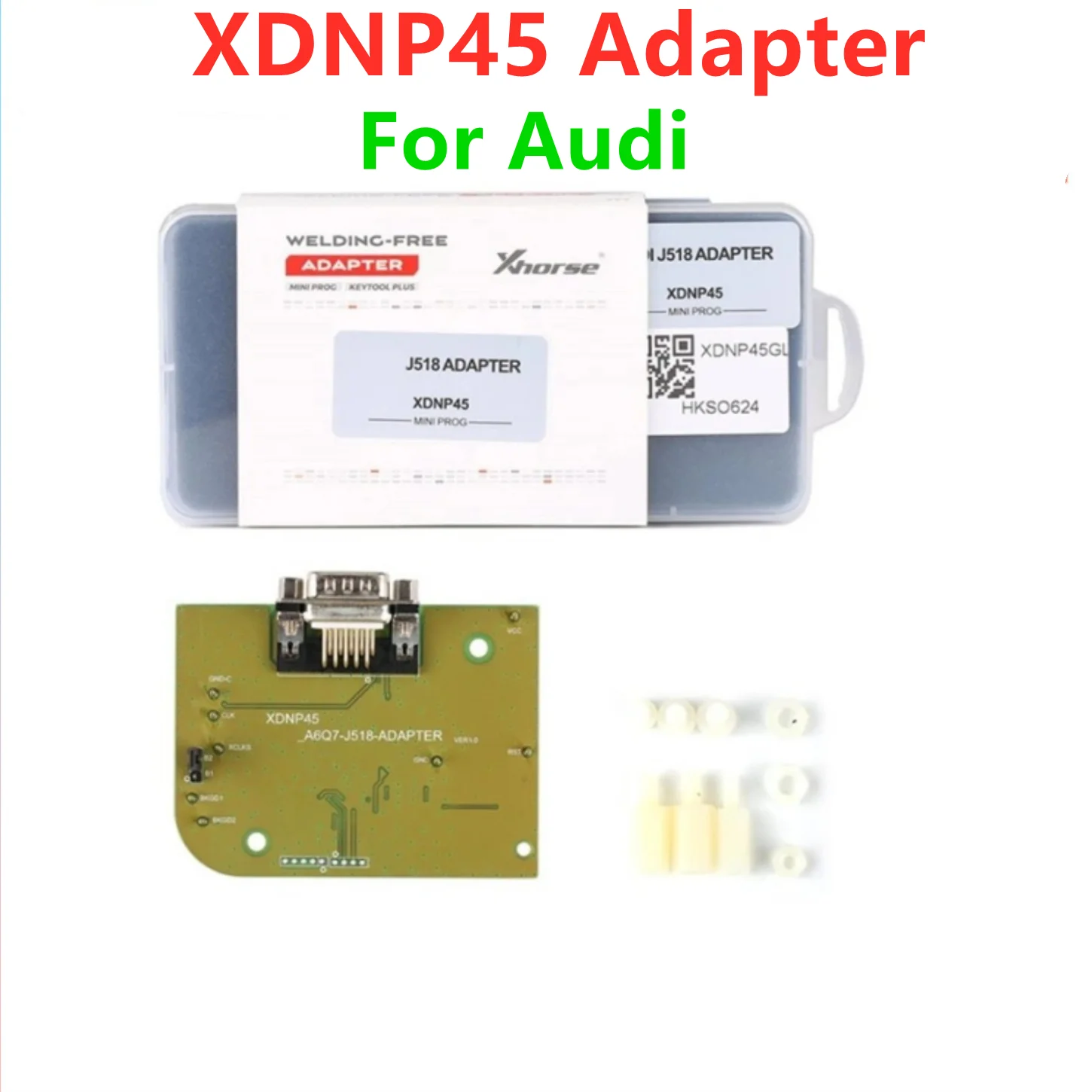 

Xhorse XDNP45 Solder-Free Adapter for-Audi J518 work with MINI PROG/Key Tool Plus free shipping