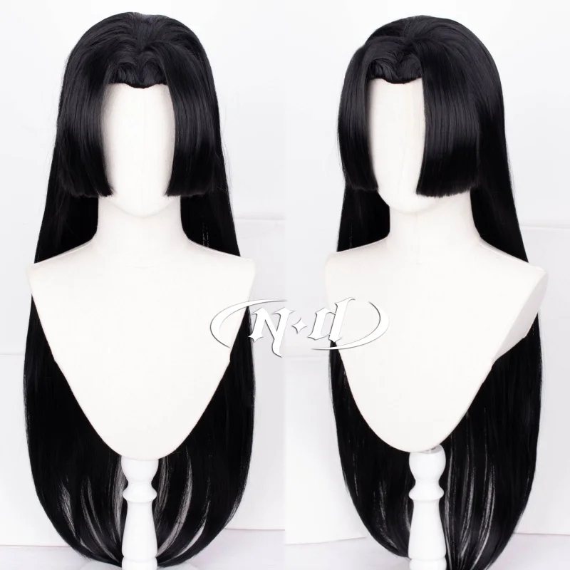 ND Boa Hancock Cosplay Wigs One Piece Anime Cosplay Long Black Hair Wigs for Comic Con Coser Costume Theme Party Synthetic