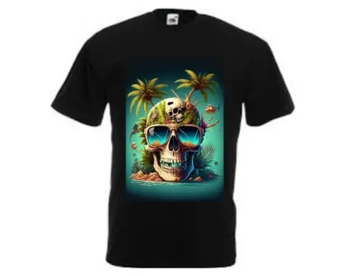 Shirt MAN & WOMEN -SKULL - TOTENKOPF - MOTIV - SOMMER - FESTIVAL SHIRT