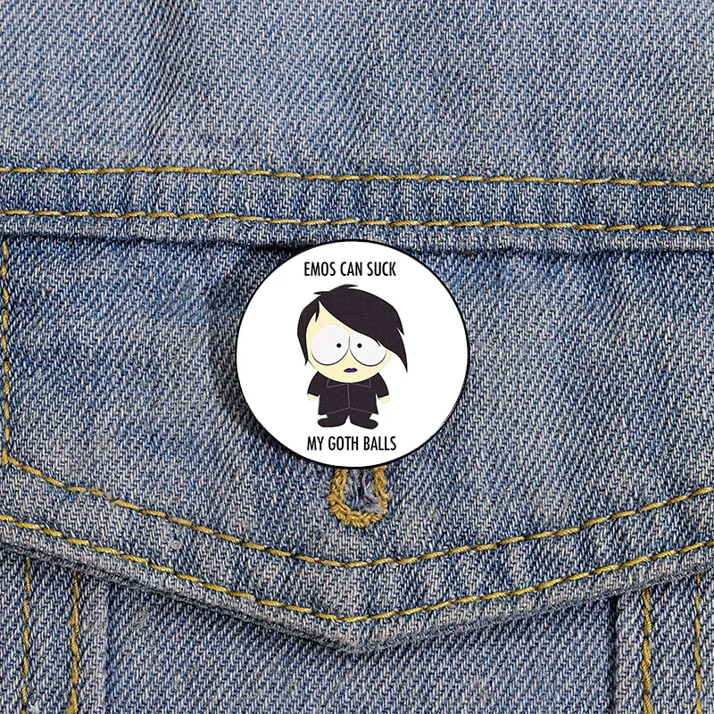 Cupid ye clingy stan Printed Pin Custom cute Brooches Shirt Lapel teacher tote Bag backpacks Badge Cartoon gift brooches pins