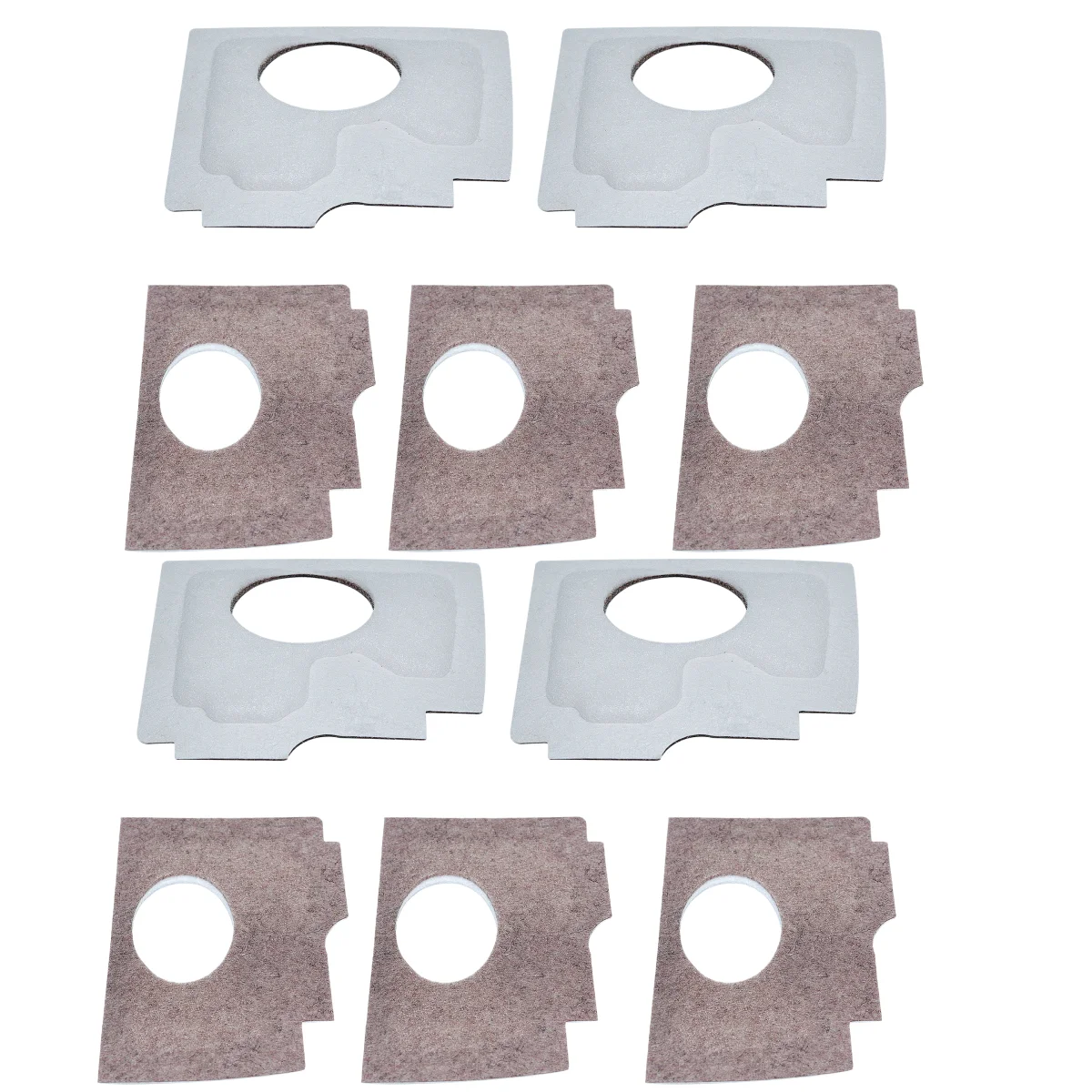 10pcs/lot Oval Hole Air Filter For STIHL MS180 MS180C MS170 018 017 Chainsaw Parts Double Layer