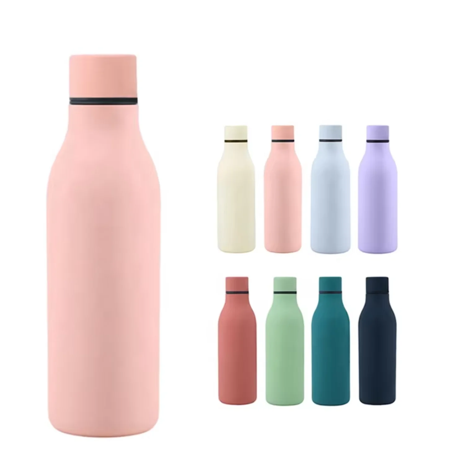 Factory Wholesale 500ml 304 Stainless  Tumblers Double Wall Insulated  Vacuum Flasks with Leakproof Lids