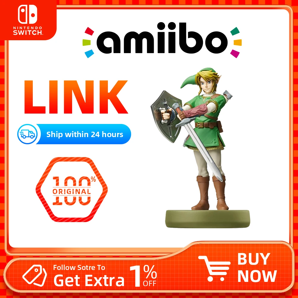 Nintendo Amiibo - Twilight Princess  Link - for Nintendo Switch Game Console Game Interaction Model