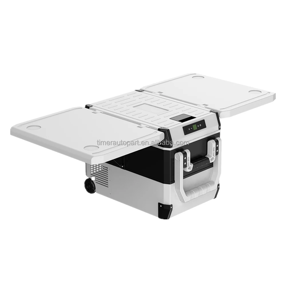 

Camping 45L Fridge Foldable Table 4x4 Offroad Fast Cooling Freezer 12v 24v 220v Home Car Refrigerator Ice Box with with Battery