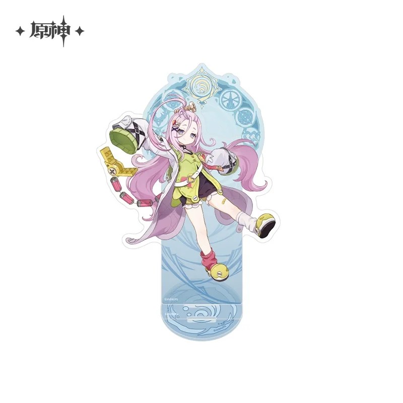 Sunsyea Genshin Impact officiële merchandise, origineel en authentiek product van miHoYo, Nod-Krai-serie, acrylstandaard, badge, Flins, Columbina.