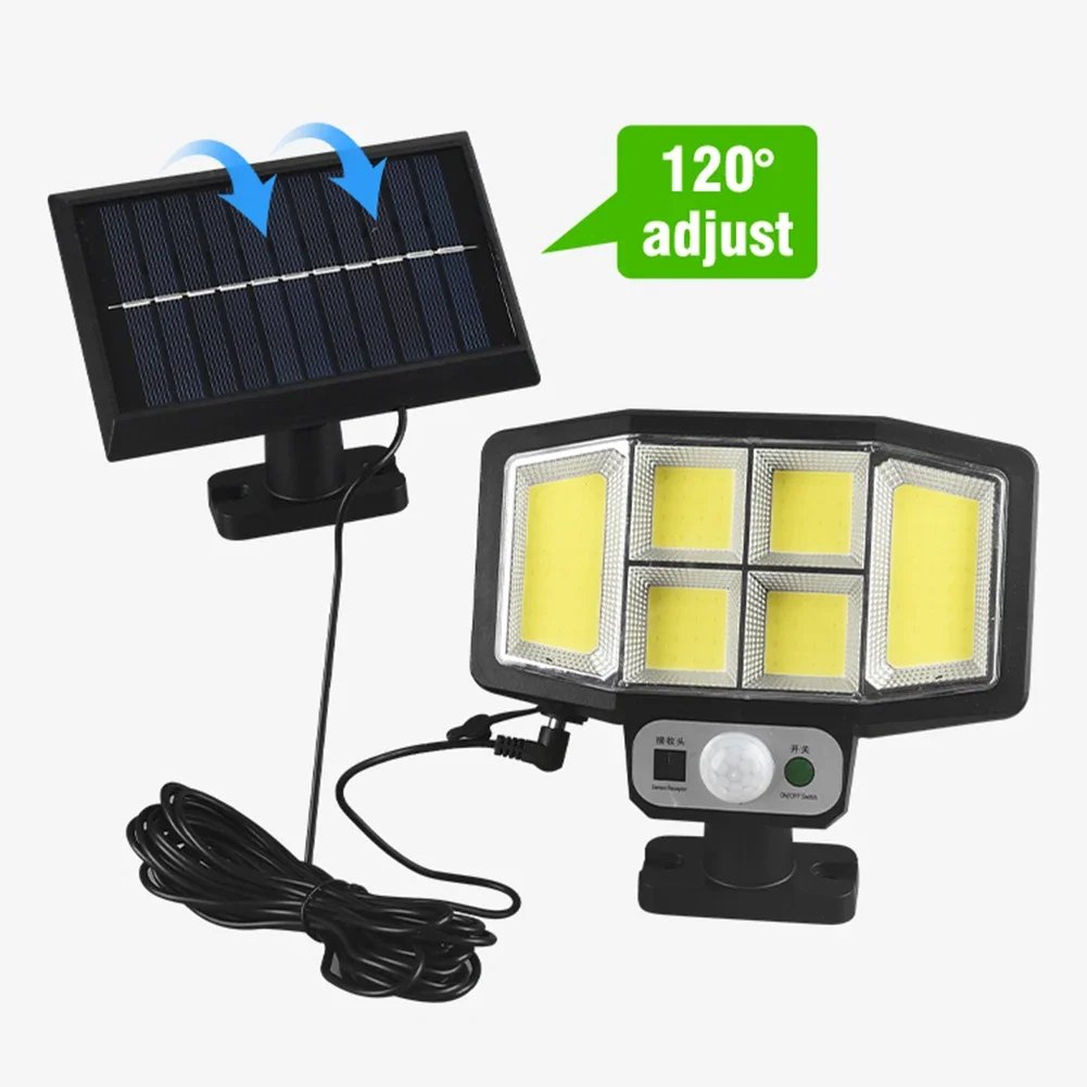 Luces LED solares para exteriores, luz con Sensor de movimiento, impermeable IP65, para decoración de jardín y patio, 161