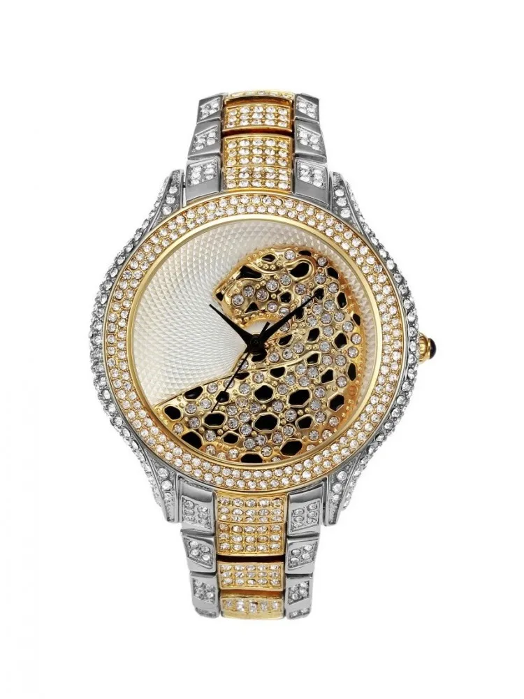 Round Personality Diamonds Womens Quartz Watch Fashion Business Casual Office Lady Designer Wristwatches