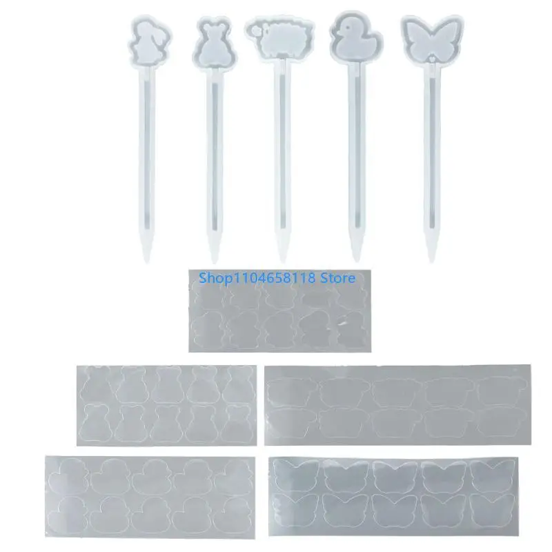 Versatile Silicone Molds DIY Crafts Moulds DIY Mold Film Jewelry Making Tools Perfect for DIY Making Sand Pens