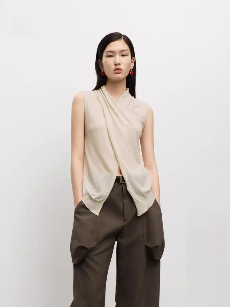 

Новая осенняя коллекция: легкий шерстяной свитер Cross Sle Svel, идеальная посадка, 100% мягкая шерсть, стандартная длина, однотонный.