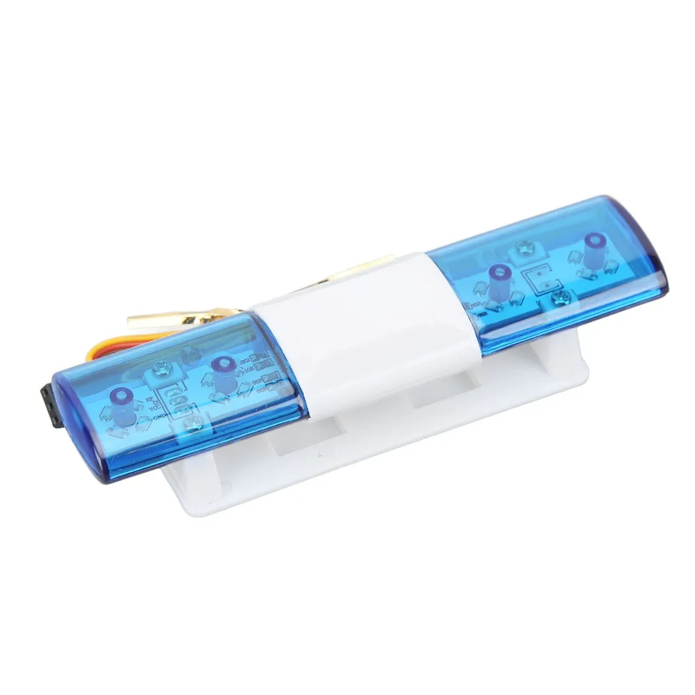 5 Modes LED Police Light Multi-Function RC Accessories RC Warning Light Alarming Light for CC01/D90 /Axial SCX10 For RC Cars