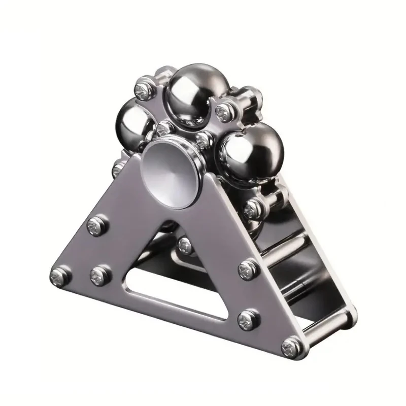 Hand Spinner Steel Ball Ferris Wheel 2 Fingertip EDC Adult Fidget Toys Five Bead Finger Gyro 686 Silent Bearing