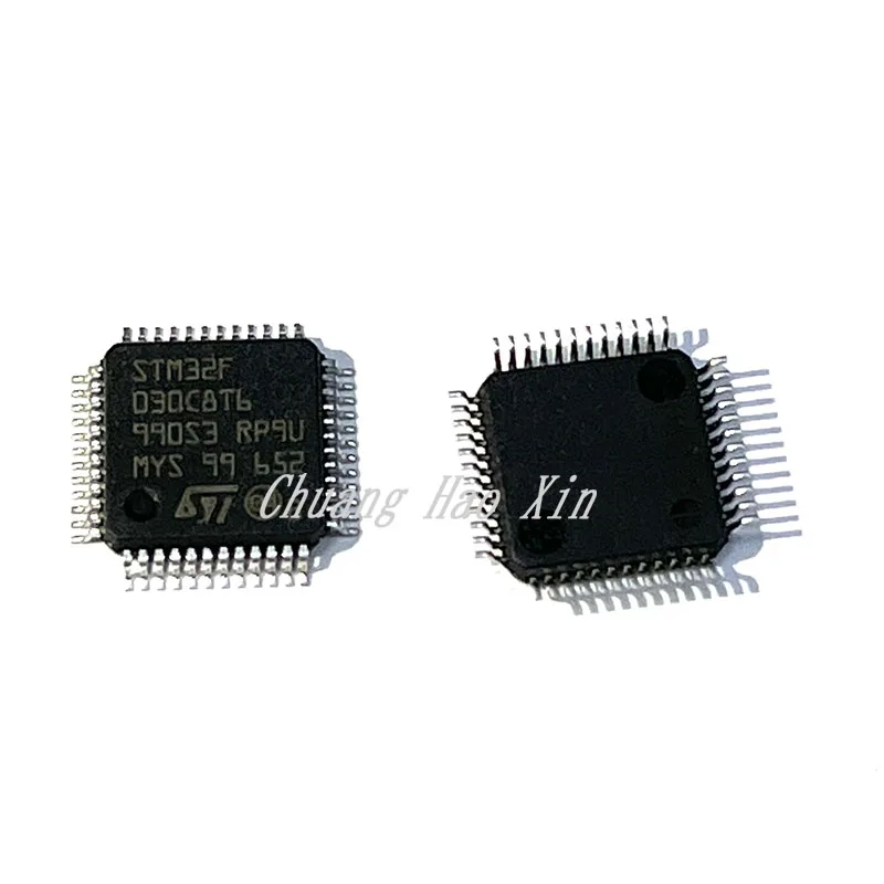 5 Stück original echte STM32F030C8T6 LQFP-48 ARM Cortex-M0 32-Bit-Mikrocontroller MCU