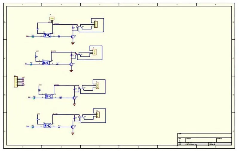 5V 12V 4-Kanal-Relaismodulplatine mit Optokoppler, Niedrigpegel-Auslösung für Arduino ARM PIC – Detail 1