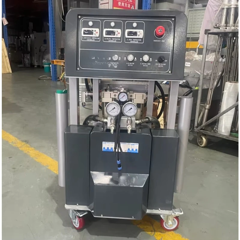 Polyurethane Spray Foam Machine with Pump 20MPa Pressure 10kg/min Output for PU Foam Injection and Wall/Roof Insulation