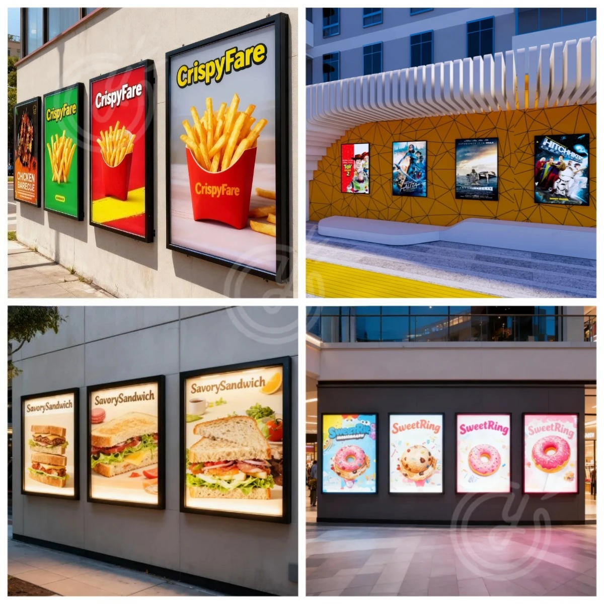 مخصص في الهواء الطلق لوحة شعار جدار تسجيل Led مضيئة الإعلان لافتة رسائل الأعمال مجلس طباعة صندوق النيون ملصق علامات معدنية #5