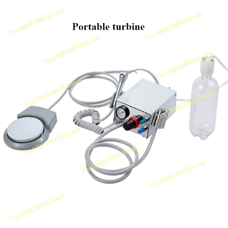 

Dental Turbine Unit Work with Air Compressor 3 Way Syringe 2/4 Holes Teeth Whitening Dental Equipment