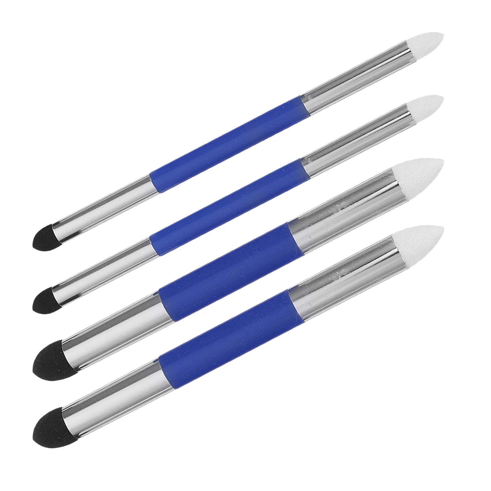 4Pcs Blending Sponge Pens Double Headed Artist Blending Tools for Color Pencils Oil Pastel Sketching Shading Drawing Tool
