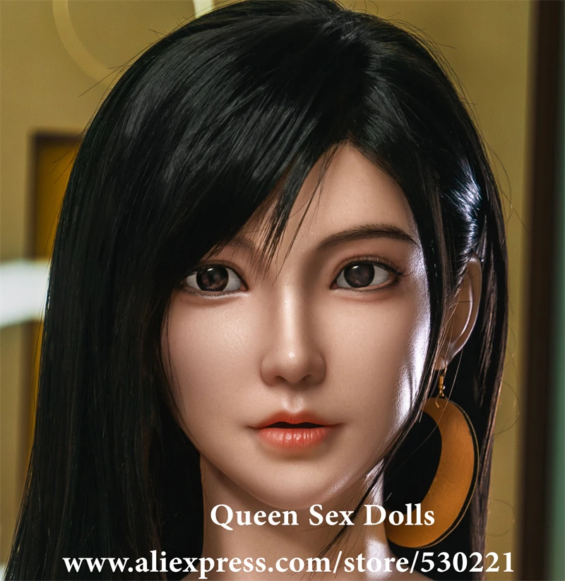 

NEW JYDOLL 2.0 Implanted Hair And Eyebrow ROS Mouth Real Silicone Sex Dolls Head For Adult Realistic Doll Oral Sexy Toys