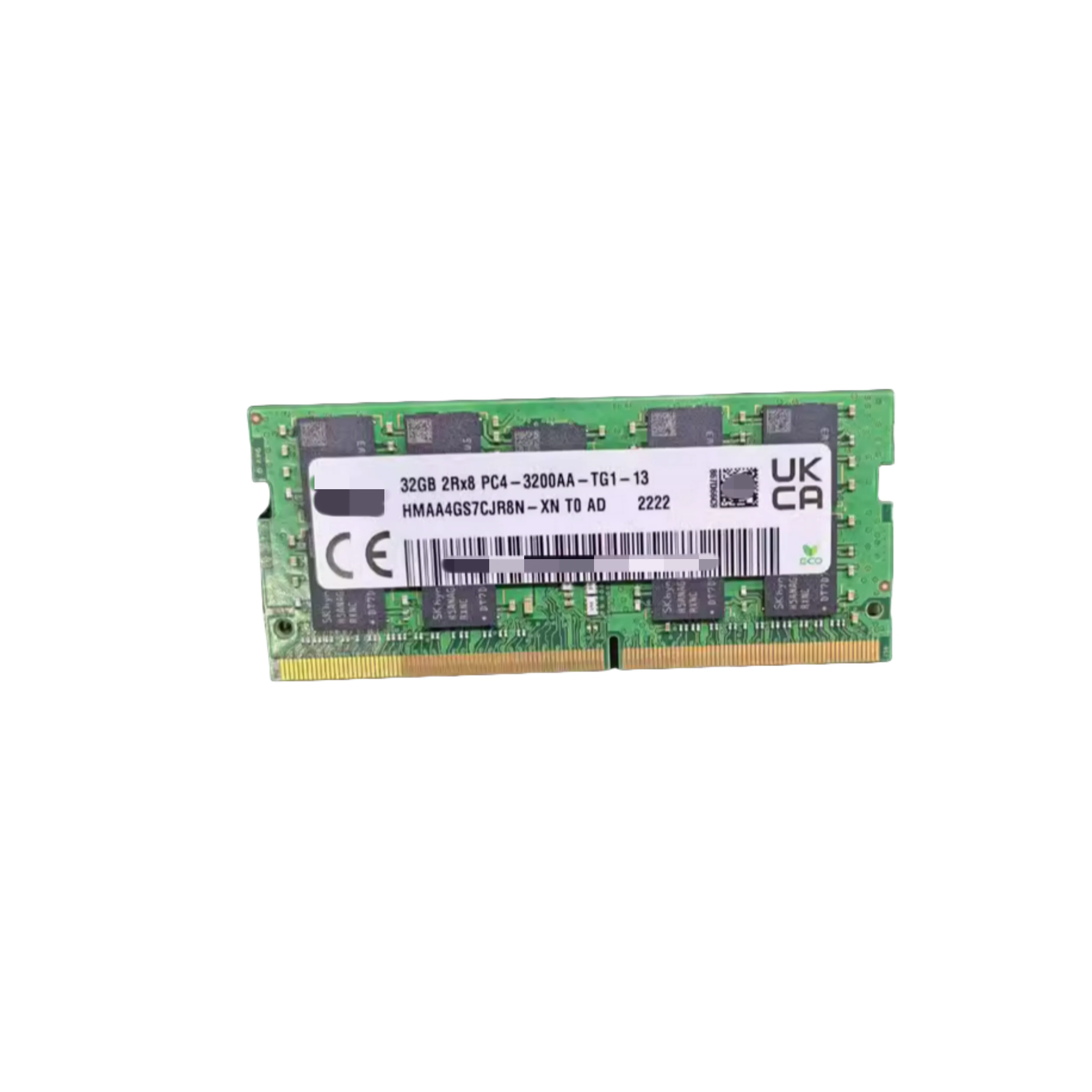 

HMAA4GS7CJR8N-XN 32G 2RX8 PC4-3200AA-T ECC