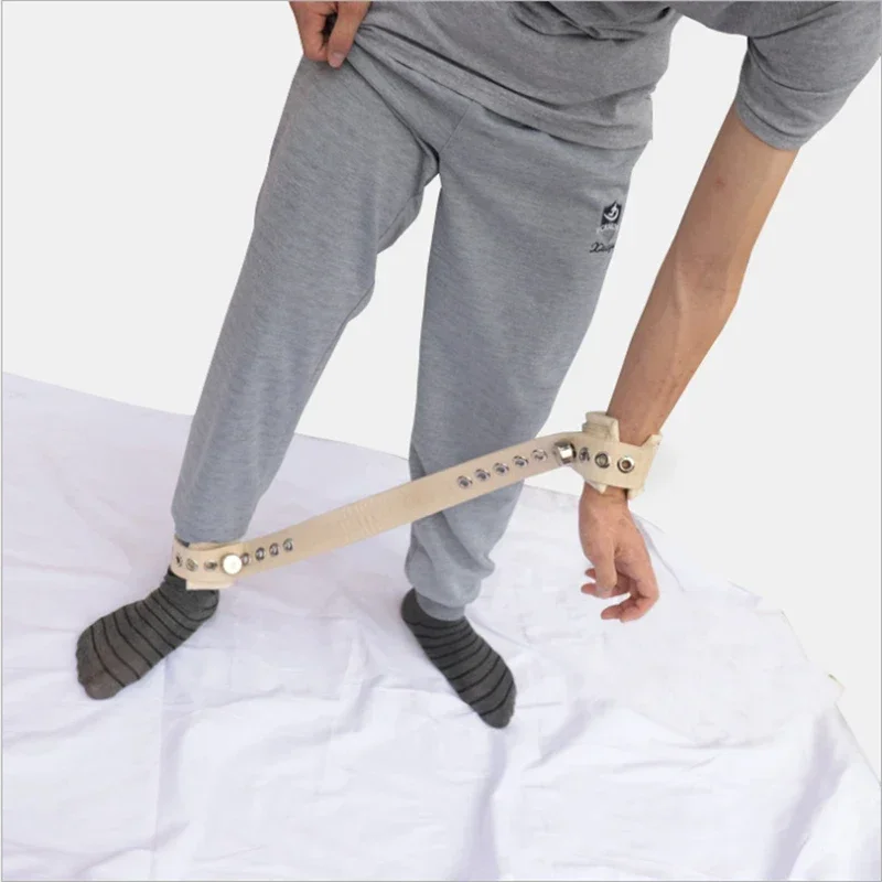 Standing Hand And Foot Magnetic Lock Medical Restraints Belt For Psychiatric Detention Center Prison Nursing Care