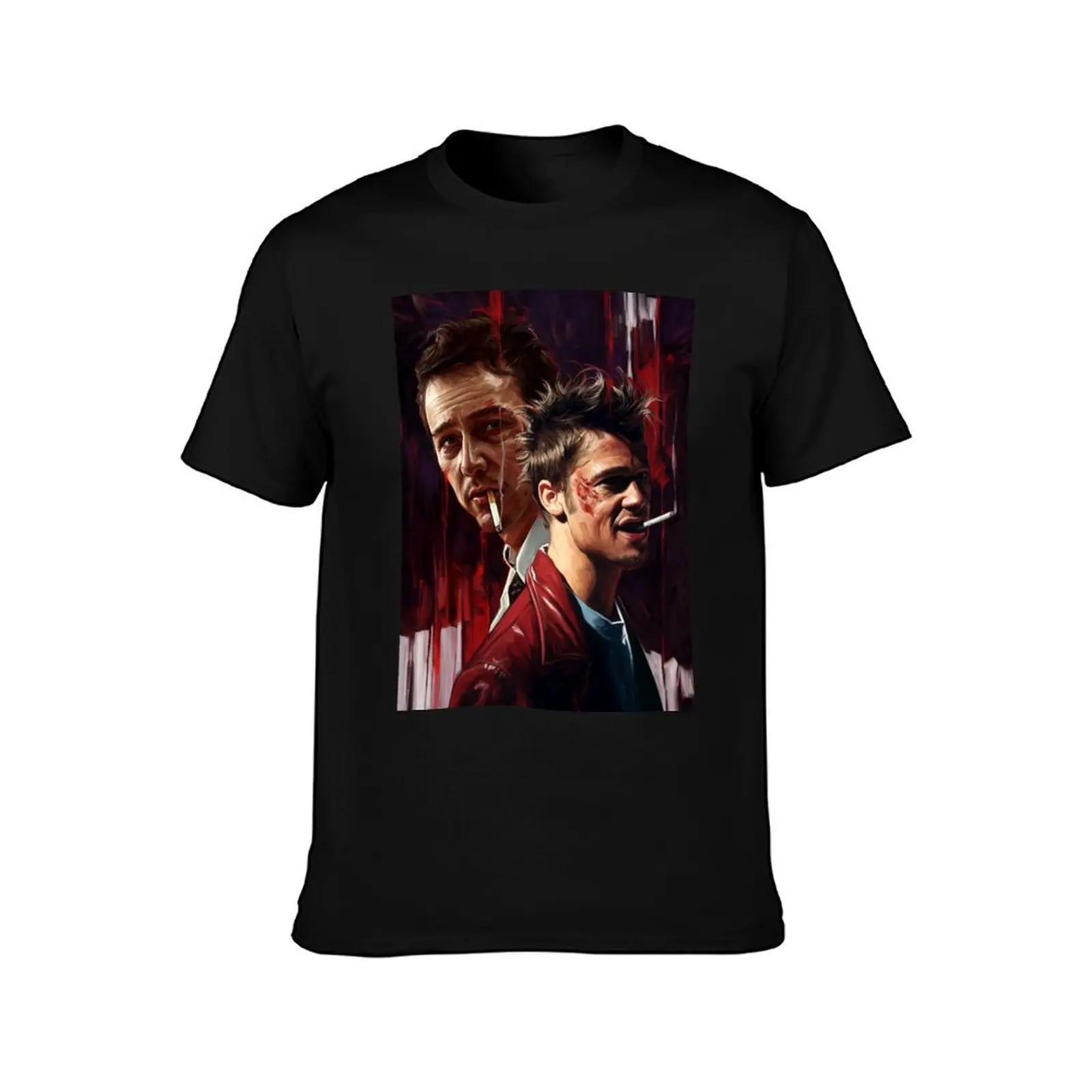 The Narrator T-Shirt Art Pattern Printed Casual Top T-Shirt