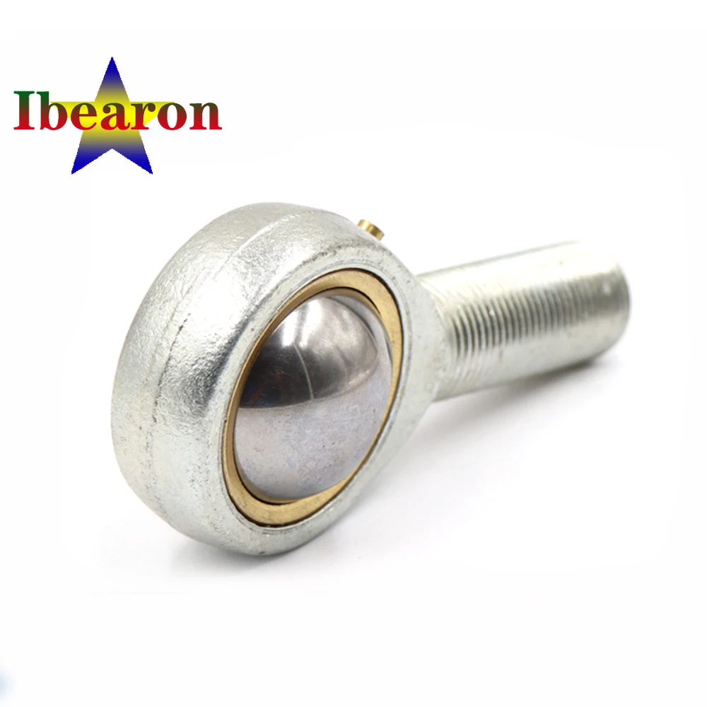 1PCS POS18 POSL18 Inlaid Liner Rod Ends Bearing With Male Thread Series Joint Bearing For Engineering Machinery