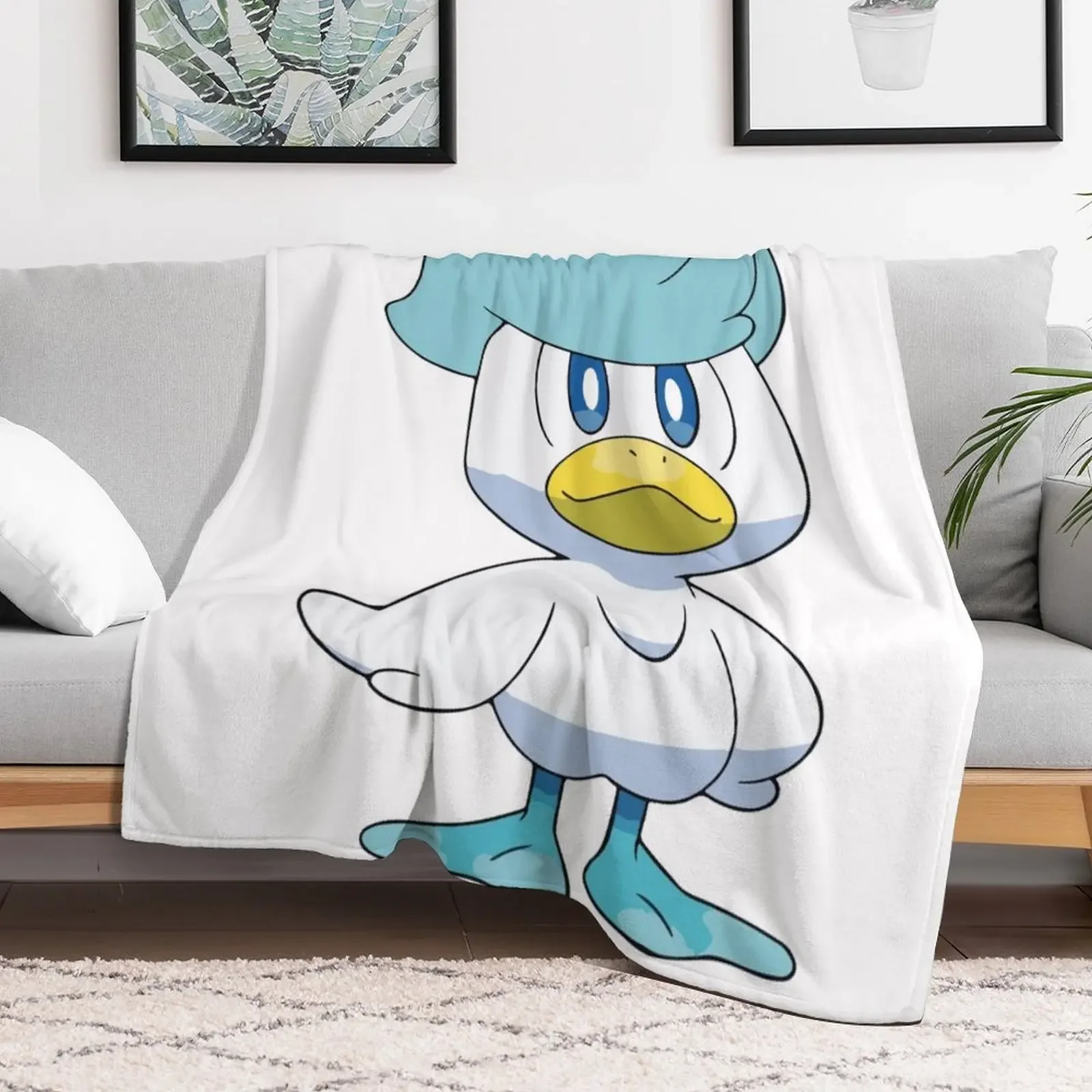 Cute duck Quaxly Throw Blanket christmas decoration Thermals For Travel cosplay anime Sofas Blankets