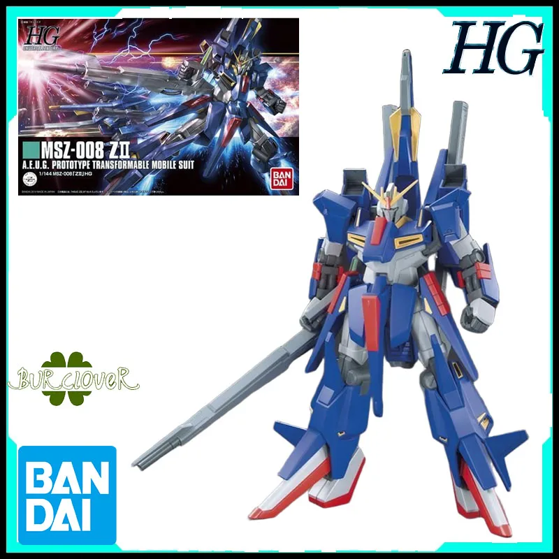 

Bandai натуральная HG Z II MSZ-008 1/144 аниме фигурка в сборе модель игрушки Коллекционная модель украшения подарки для детей
