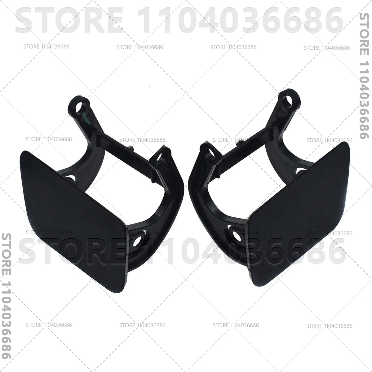 For 2004 2005 2006 2007 2008 2009 2010 BMW 525i 528i 530i 530i 535i 545i 550i M5 E60 E61 Front Headlight Washer Nozzle Cover - view 4