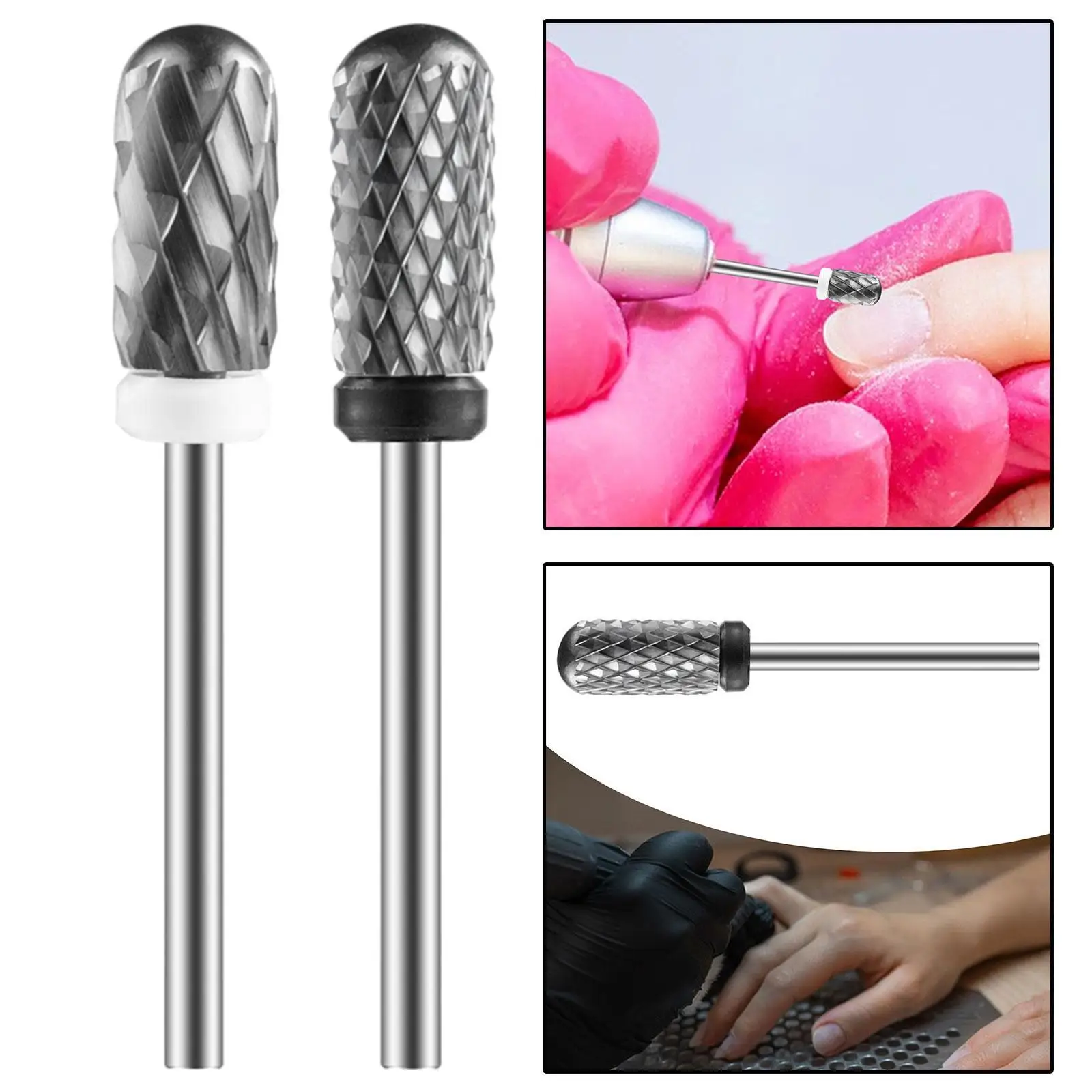 N64.Mèche de ponçage pour ongles, fournitures de soins de manucure, tête de perceuse pour pédicures, perceuse électrique, salon de beauté