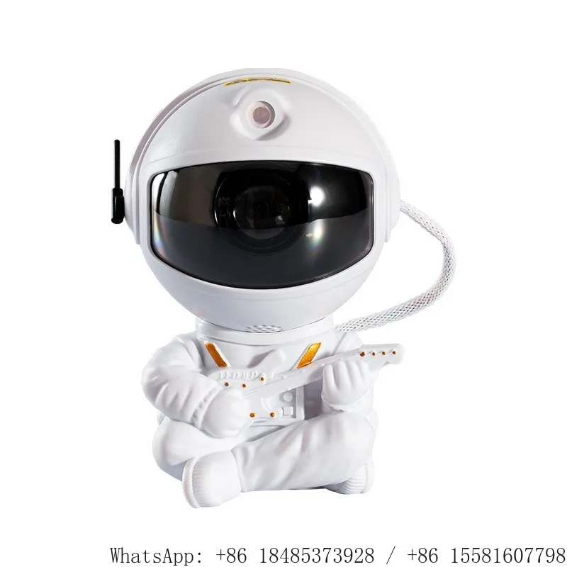 Astronaut Appearance Color Changing LED Galaxy Projector Indoor Bedroom Nebula Star Sky Ambient Decor Lighting