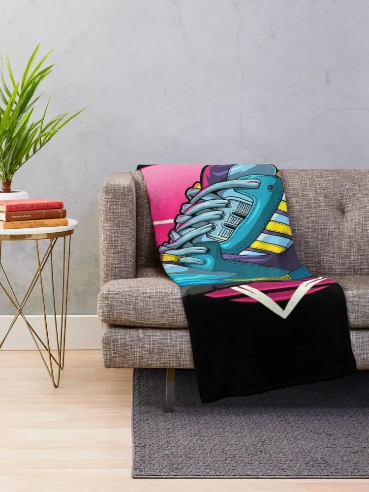 Zx Aqua 8000 Sneaker Lifestyle ninetees Retro Runner Torsion Throw Blanket Heavy Fluffys Large Blankets