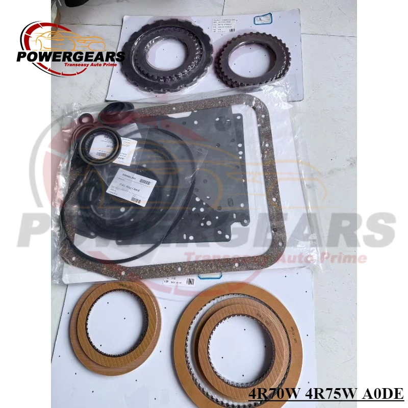 New 4R70W 4R75W AODE Master Rebuild Kit With Clutch Plates For Ford Crown Victoria Econoline Excursion Explorer F150