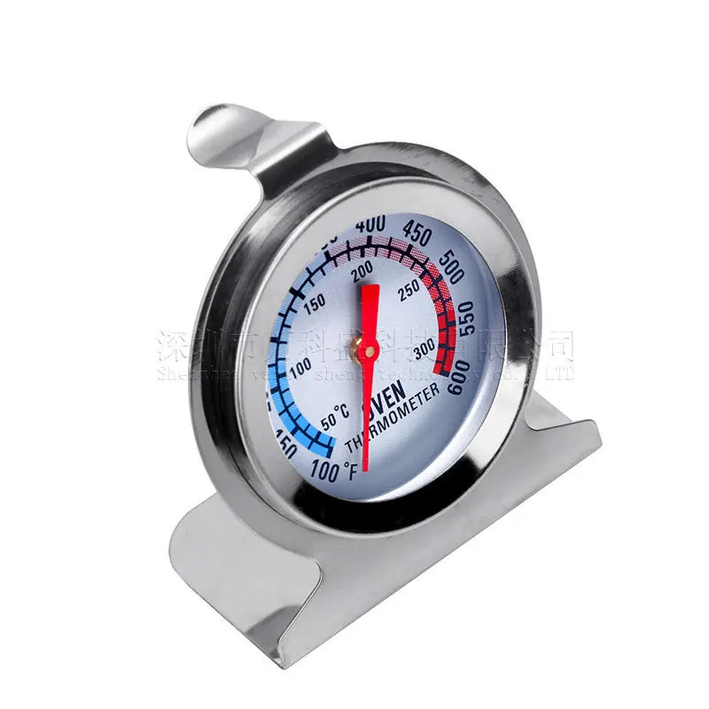 50pcs Baking High Temperature Resistant Stainless Steel Thermometer Baking Oven Pedestal Oven Pointer Thermometer 50-300