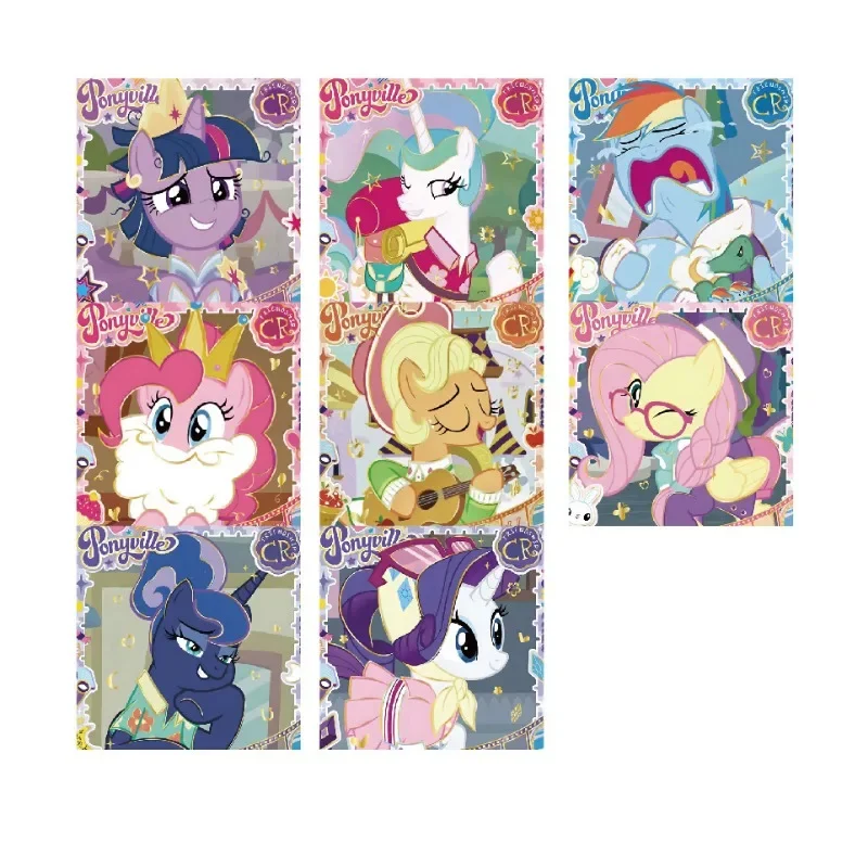 500pcs/roll My Little Pony Sticker for Kids Envelope Sealing Sticker Cartoon Paper Tape Stationery Suppliers Birthday DIY Gift