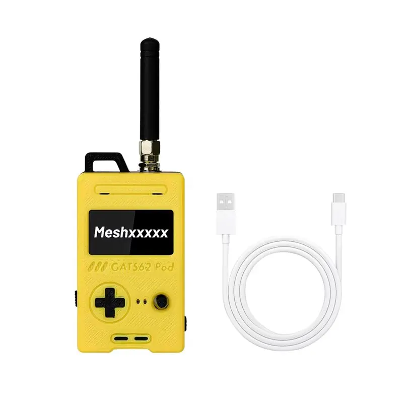 

ABUI-Lora Iot Meshcore Node 30S Pod GAT562 RF52840 SX1262 L76K GPS 30Dbm 2000Mah Meshtastic Module
