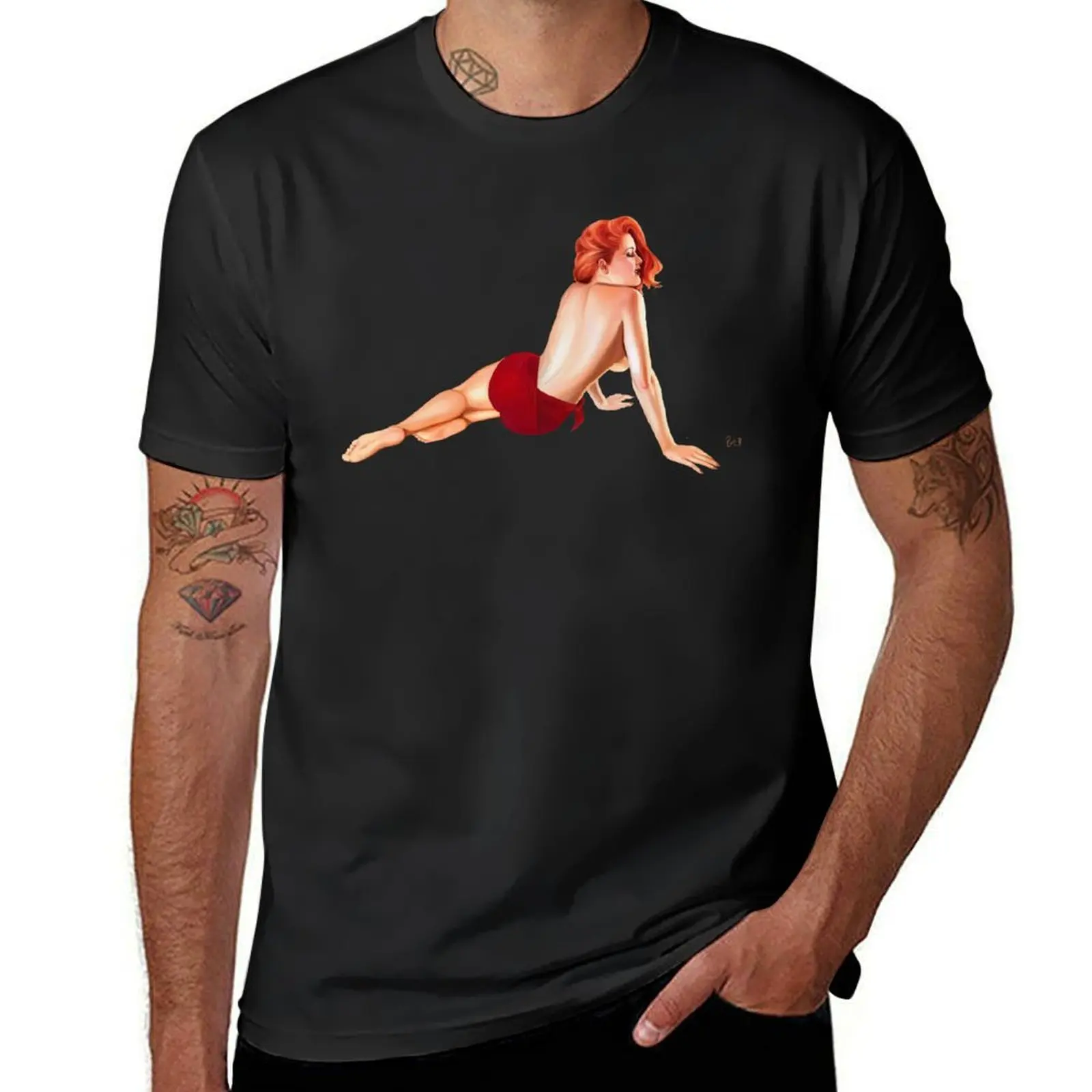 Vintage Pin up Girl T-Shirt cute clothes boys whites graphics mens graphic t-shirts pack