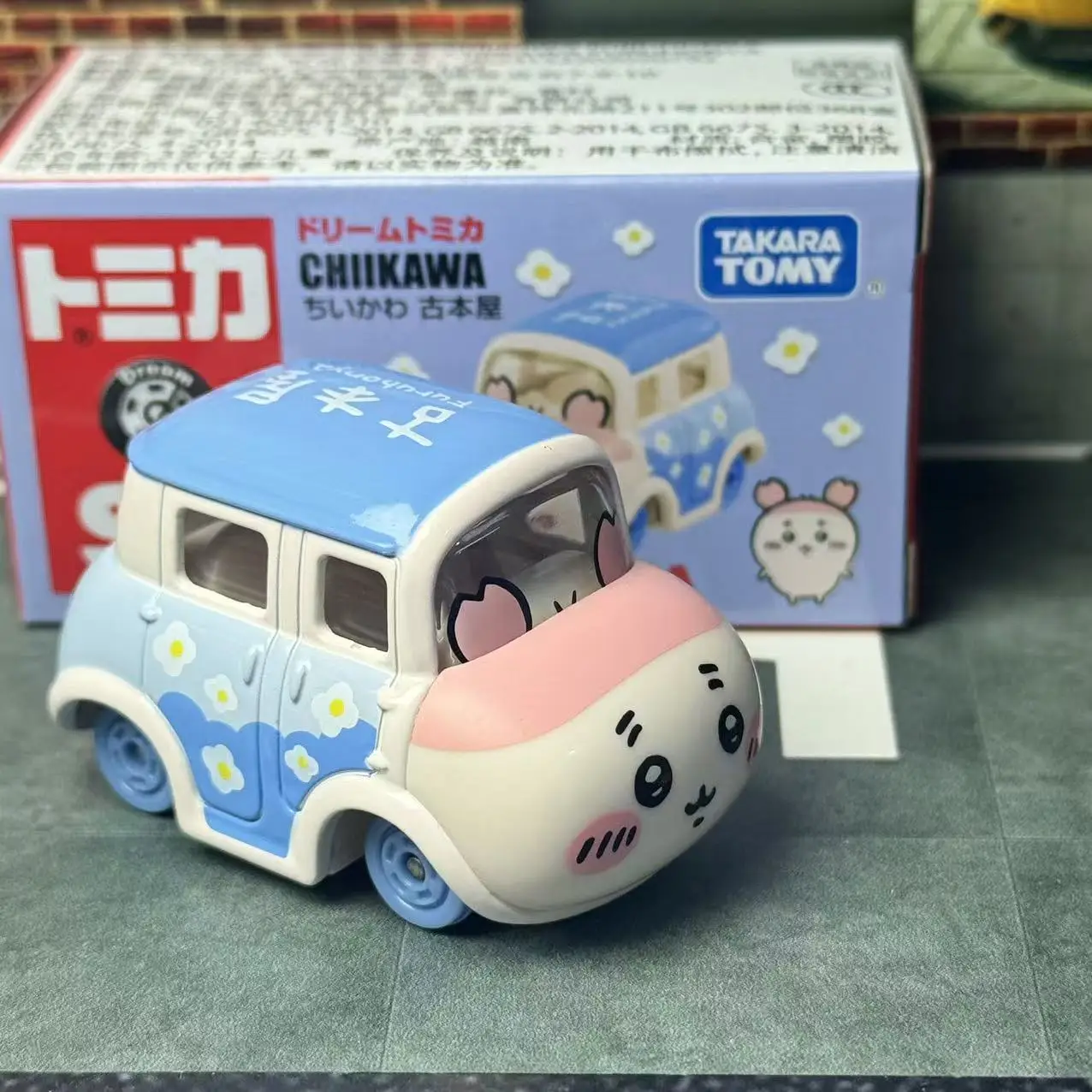 TAKARA TOMY Tomica Chiikawa Hachiware Usagi Alloy Toys Motorvoertuig Diecast Metal Model Cadeau voor kinderen