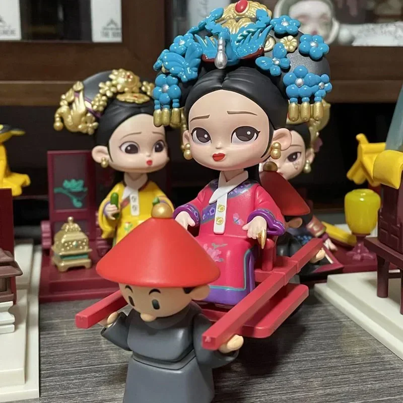 Anime Figure Legend of Zhen Huan Empresses In The Palace Series Chinese Style Blind Box Table Decoration Mystery Surprise Gift