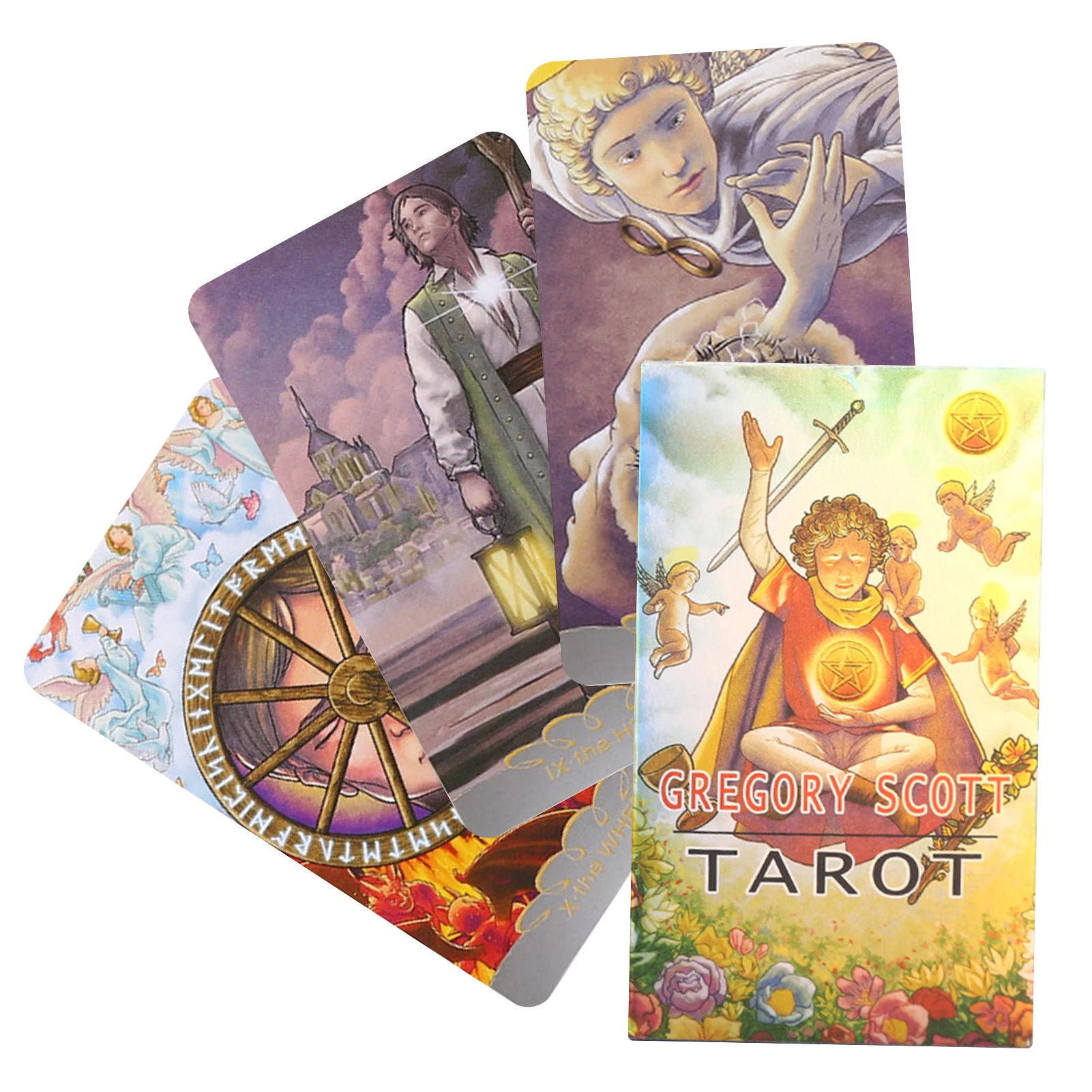 

NEW Oracle Cards English Version Card Deck And Guidebook Cards Game Divination Tarot Deck For Women Girls