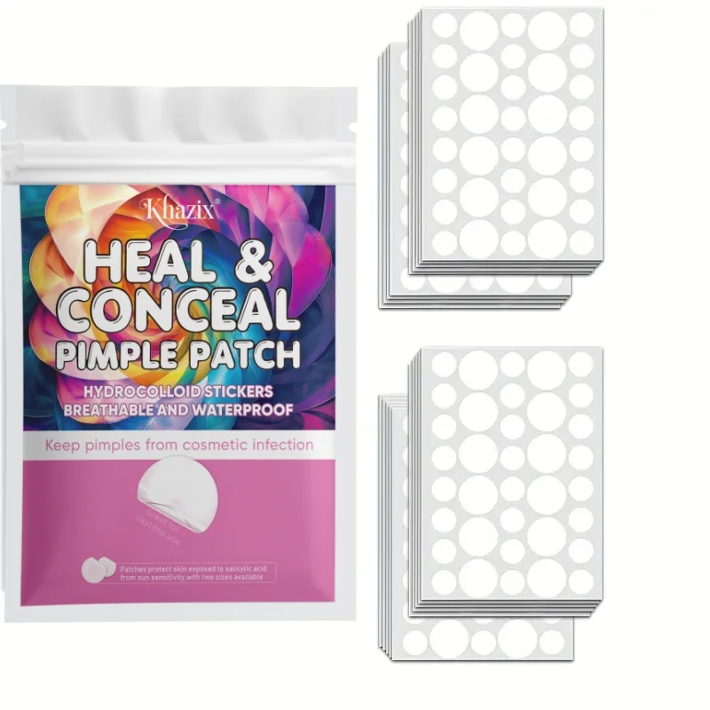 360pcs Acne patches, acne covering stickers, hydrocolloid acne patches, light spot stickers for face and skin, facial skin care