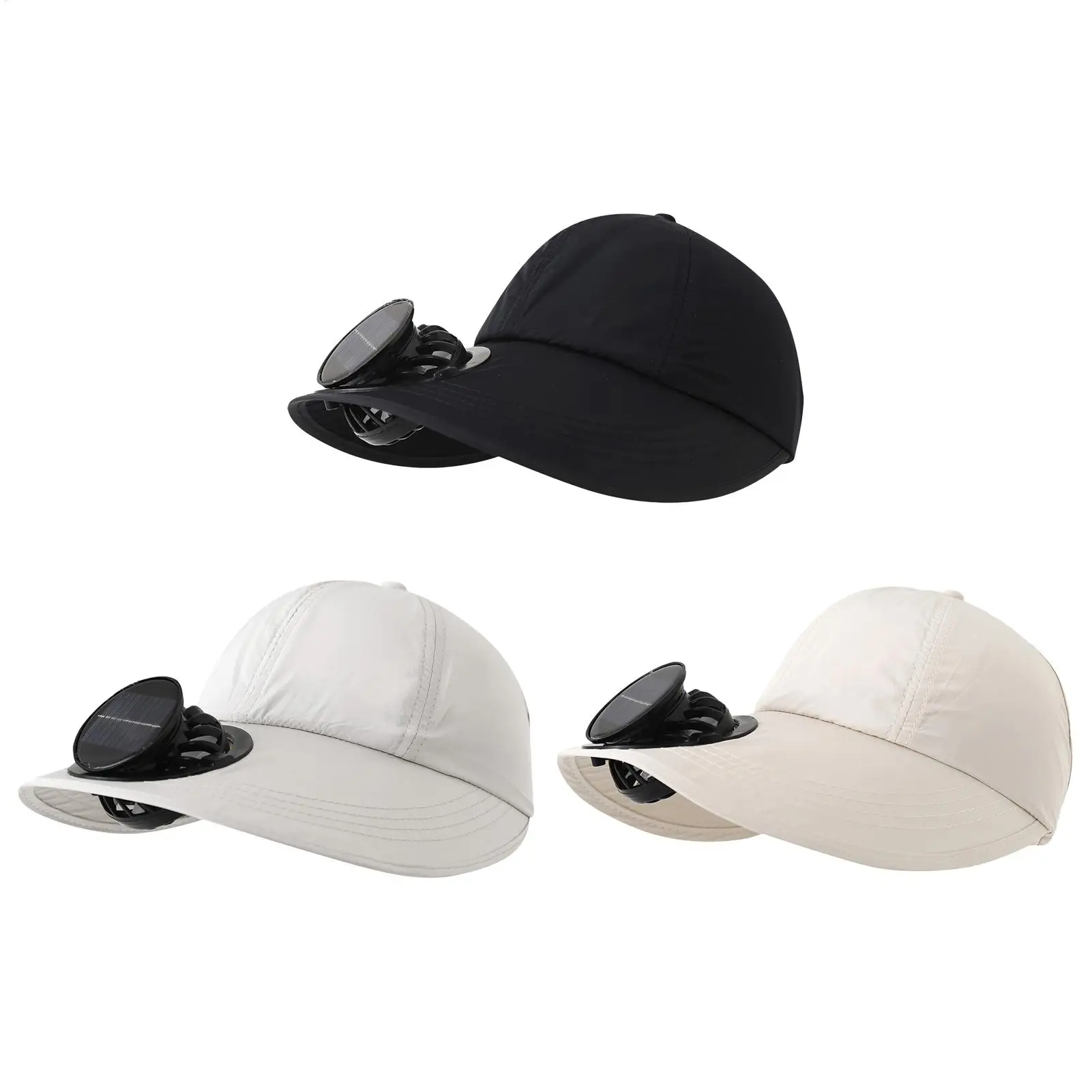 

Solar Panel Fan Hat 600mAh Rechargeable Personal Outdoor Gear Baseball Cap Solar Power Fan For Sports Fishing Beach Travel