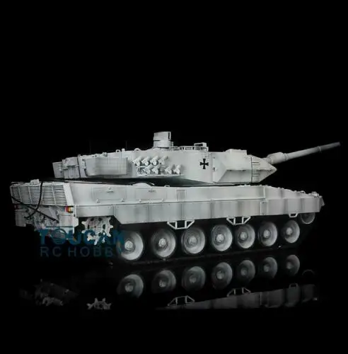 1/16 2.4G HENG LONG 7.0 Plastic Leopard2A6 Military RC Tank Barrel Recoil 3889 Remote Control Car TH17620-SMT4