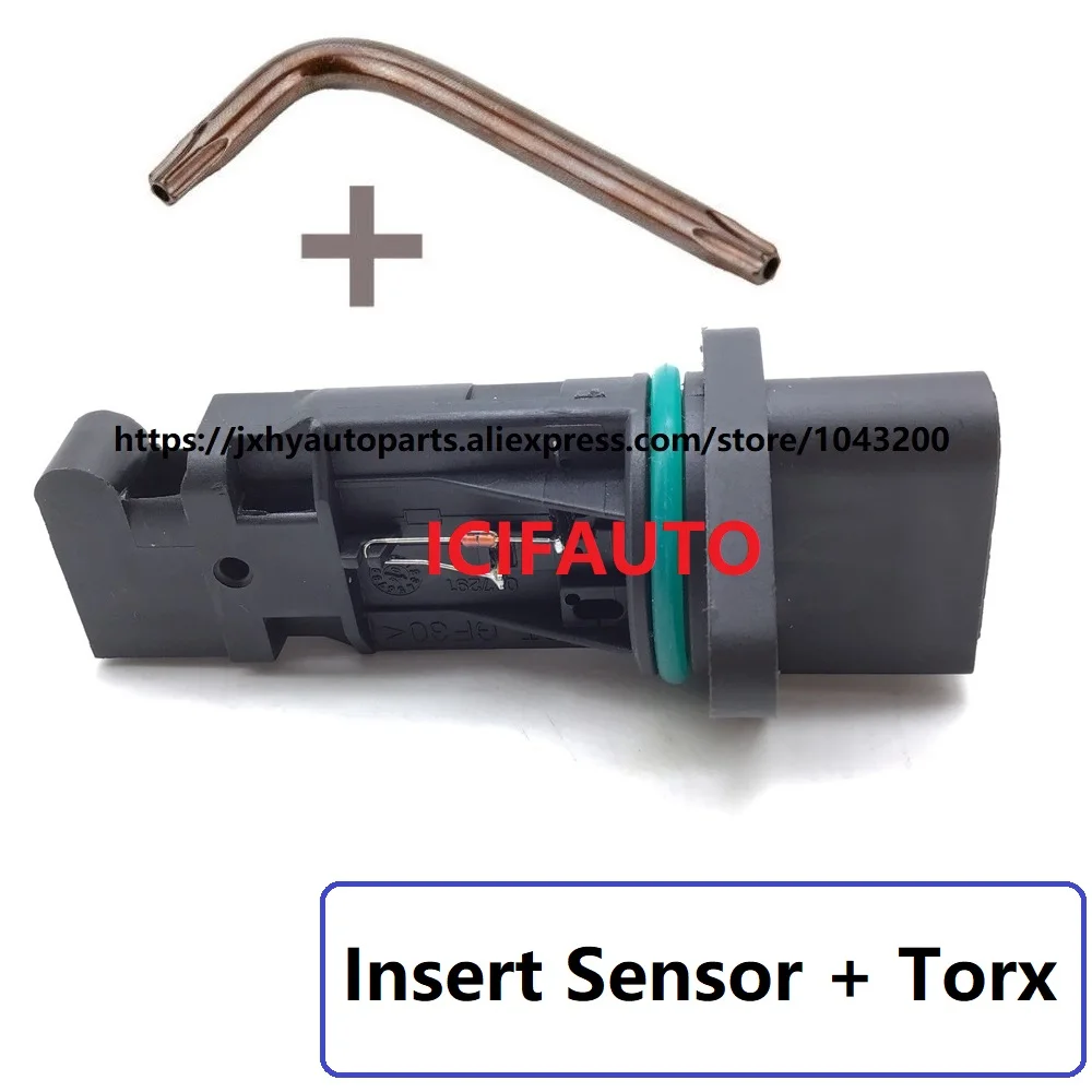 

Mass Air Flow Meter Maf Sensor+Screwdriver for Volkswagen Golf Passat B6 Transporter T5 Jetta Caddy 038906461B / 0281002531