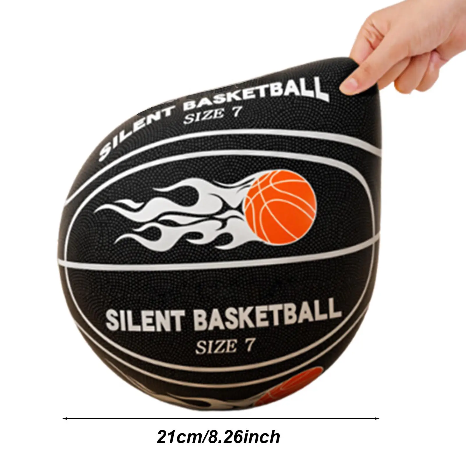 كرة سلة هادئة للمراوغة في الأماكن المغلقة، كرة تدريب على المراوغة بدون صوت، كرة سلة آمنة بدون صوت لعيد الأطفال