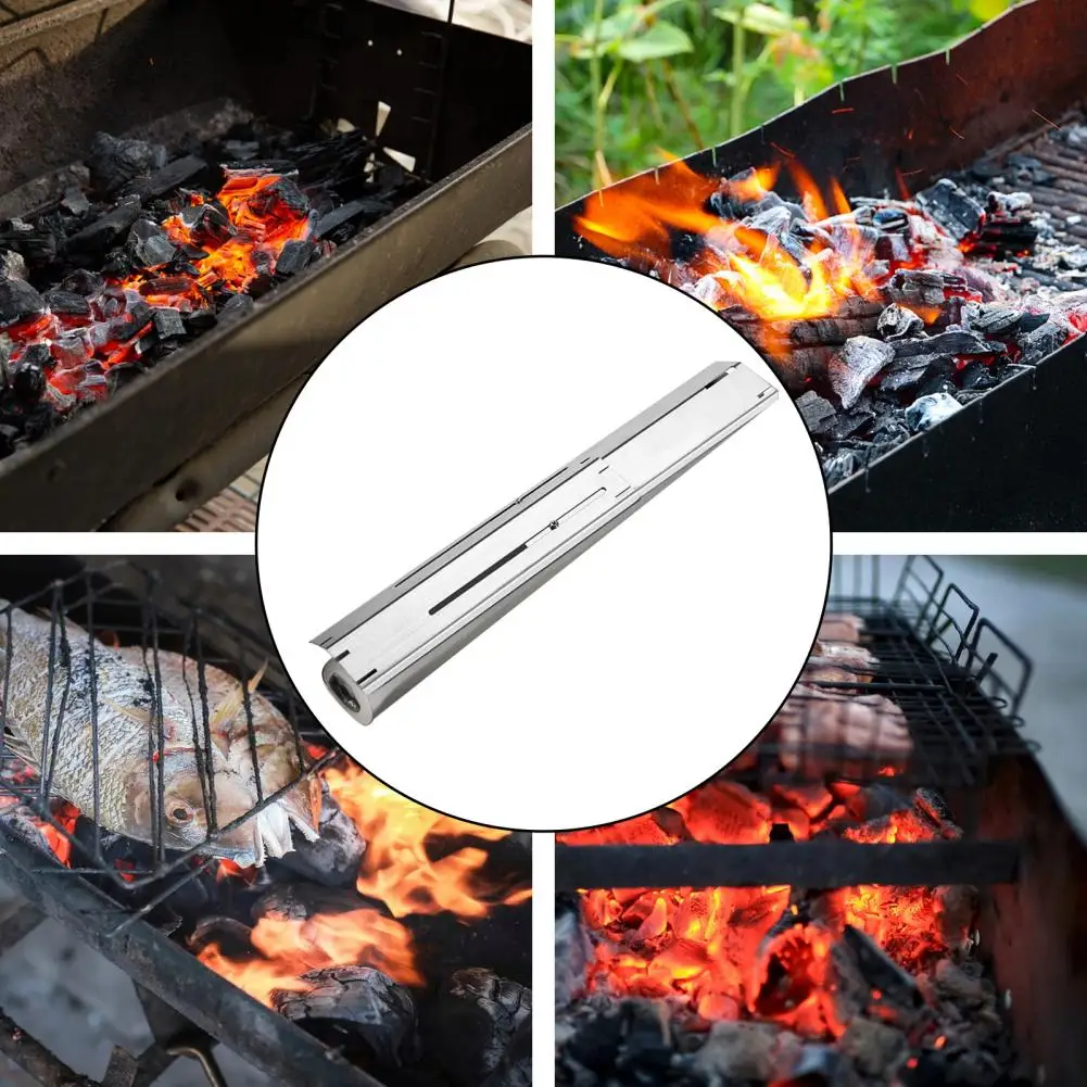 Replacement Heat Shield for Bbq Adjustable Heat Plates Shield for Charbroil Grill Stainless Steel Flame Tamer Burner for Gas