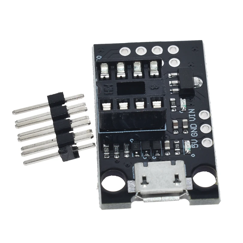 ATtiny13A / ATtiny25 / ATtiny45 / ATtiny85 Steckbare ATTINY Entwicklung Programmierung Bare Board