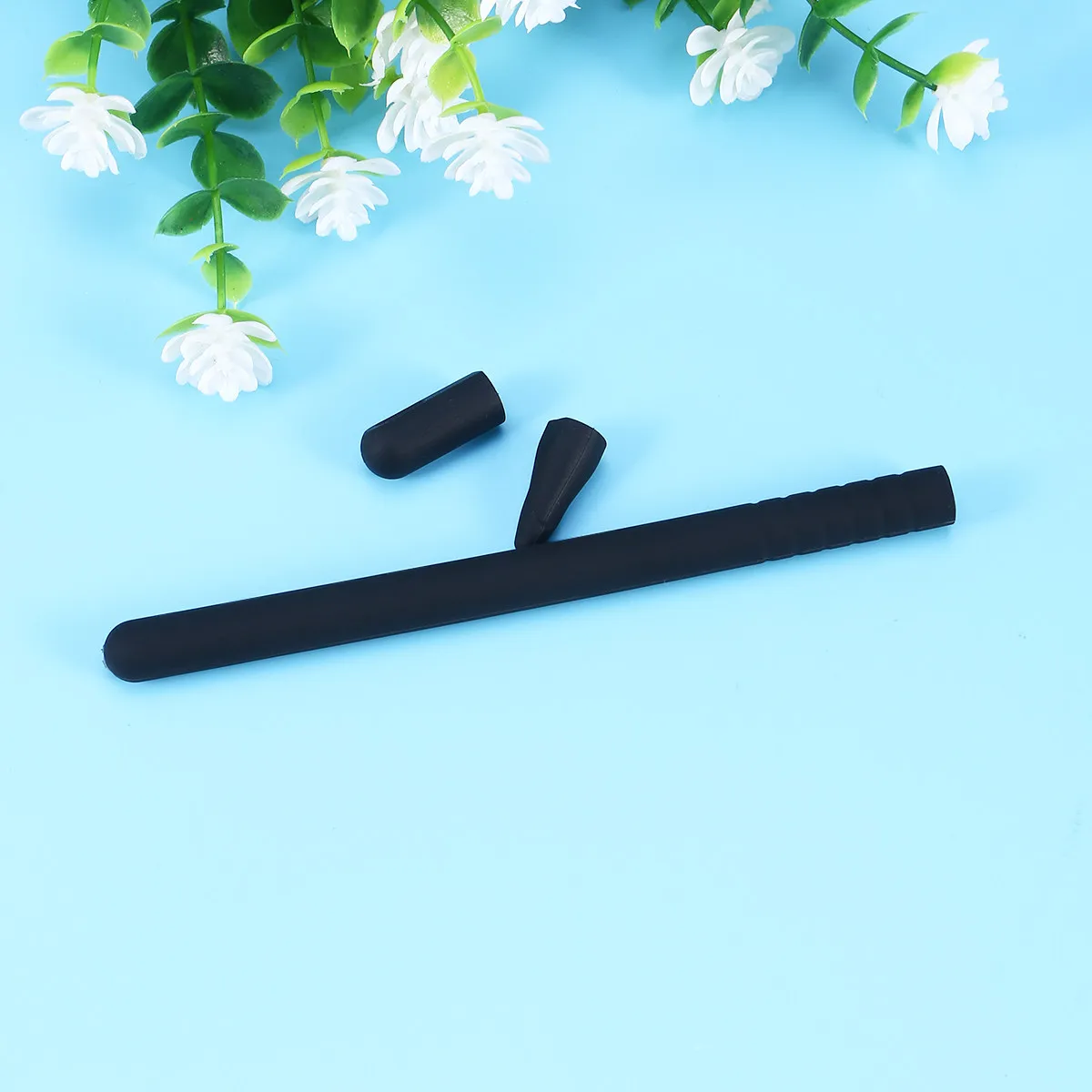 

Silicone Pen Sleeve for Pencil 2 Black Protective Stylus Cover Shockproof Water Resistant Dirt Repellent Case for Touch